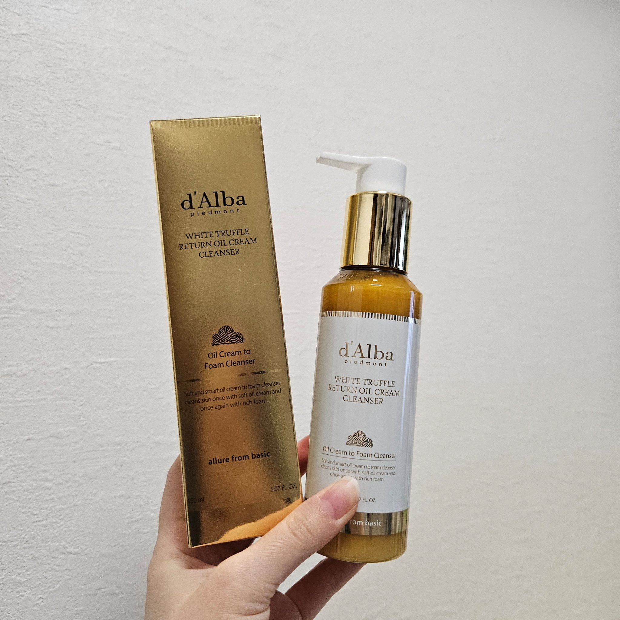 ホワイトトリュフリターンオイルクリームクレンザー/ダルバ/クレンジングを使ったクチコミ（1枚目）
