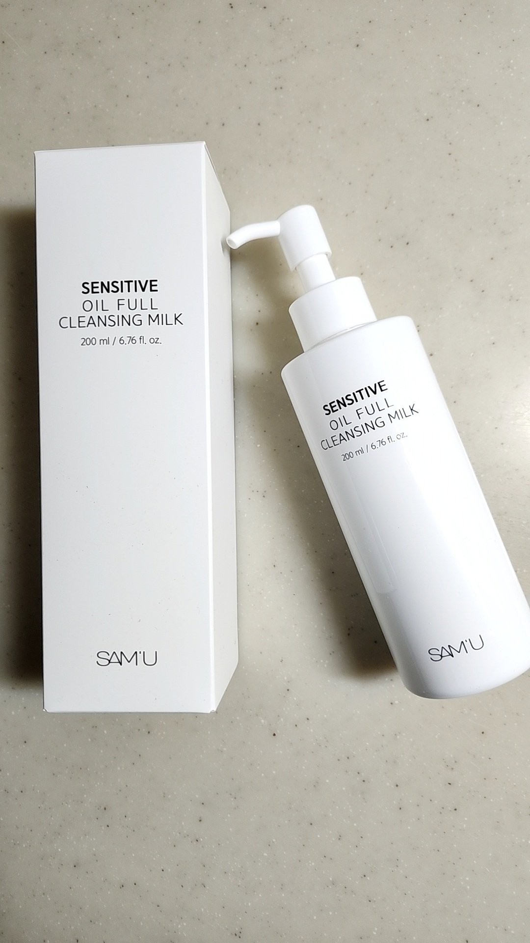 センシティブオイルフルクレンジングミルク/SAM'U/ミルククレンジングを使ったクチコミ（1枚目）