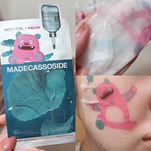 マデカッソシド エッセンシャルマスク/MEDIHEAL/シートマスク・パックを使ったクチコミ（2枚目）