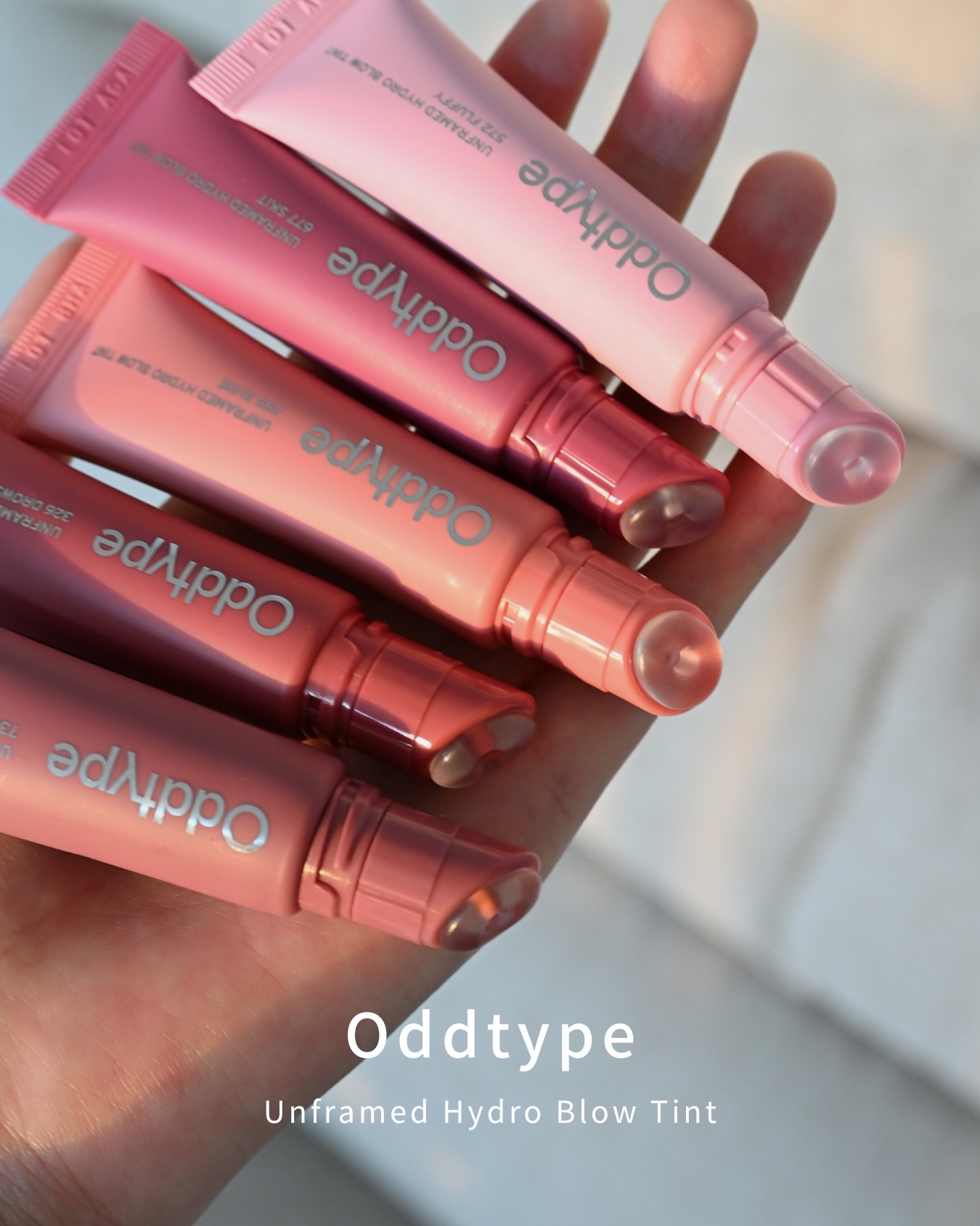 アンフレームドハイドロブロウティント/Oddtype/リップティントを使ったクチコミ（1枚目）