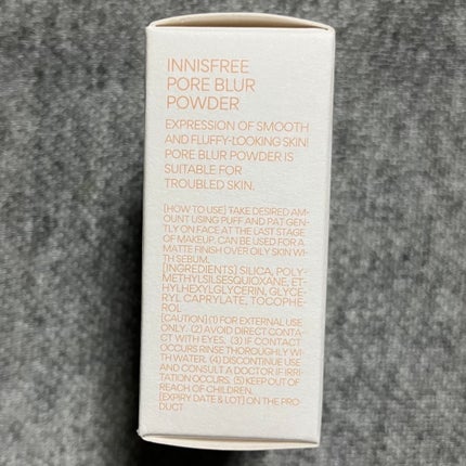 ポアブラー パウダー/innisfree/ルースパウダーを使ったクチコミ(4枚目)