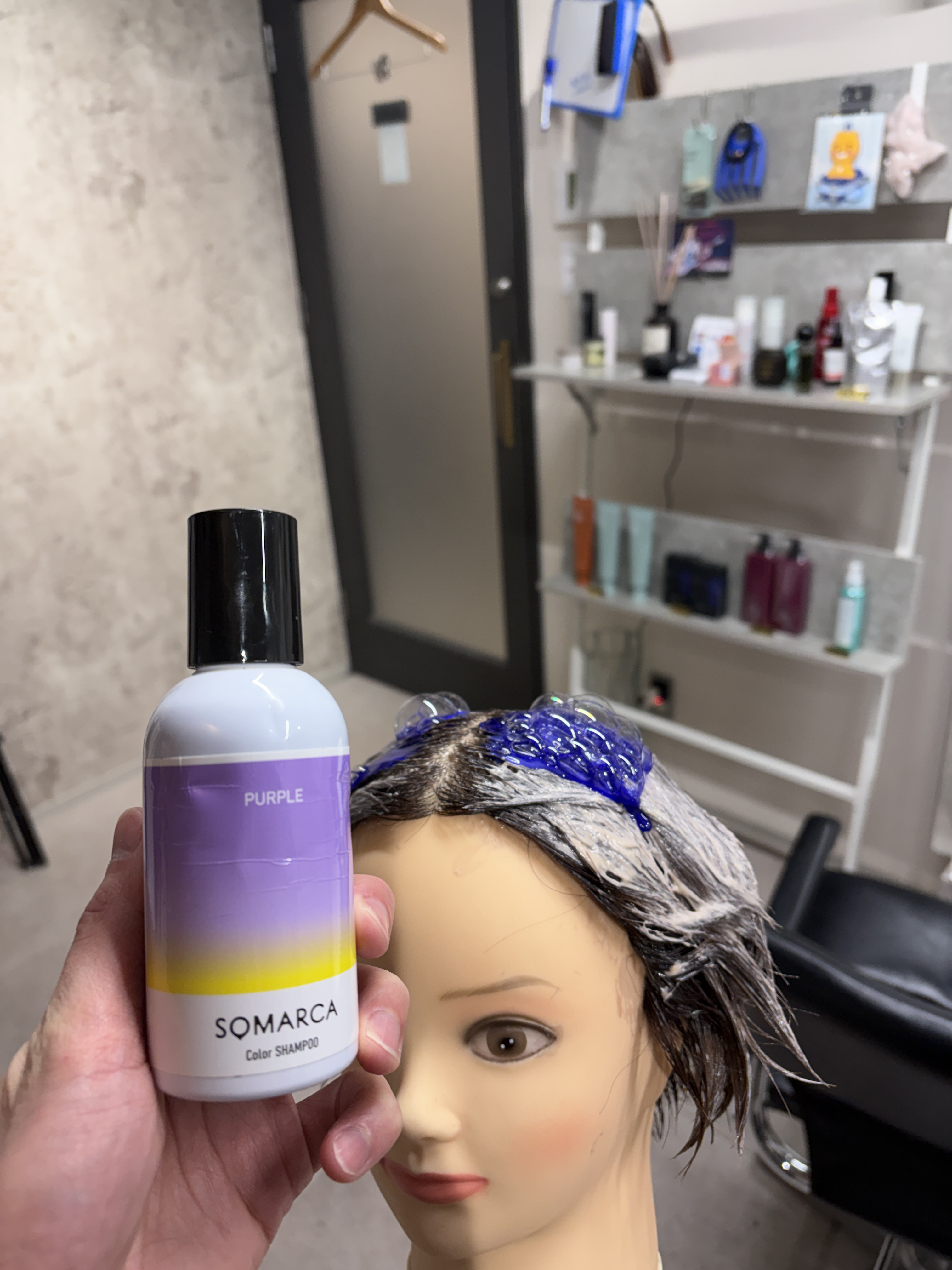 ソマルカ　カラーシャンプー/カラーチャージ/SOMARCA/サロンシャンプーを使ったクチコミ（2枚目）