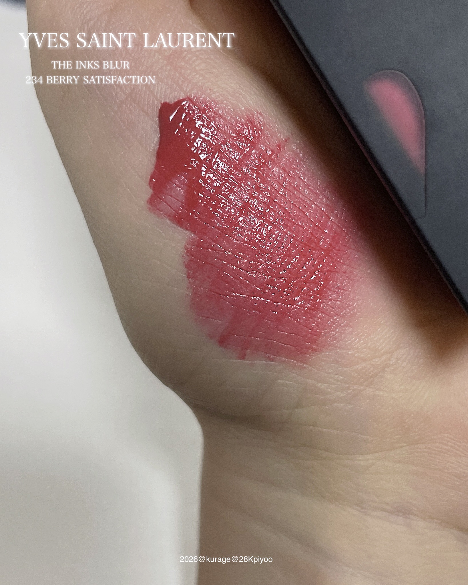 YSL ザ インクス ブラークリーム/YVES SAINT LAURENT BEAUTE/口紅を使ったクチコミ（2枚目）