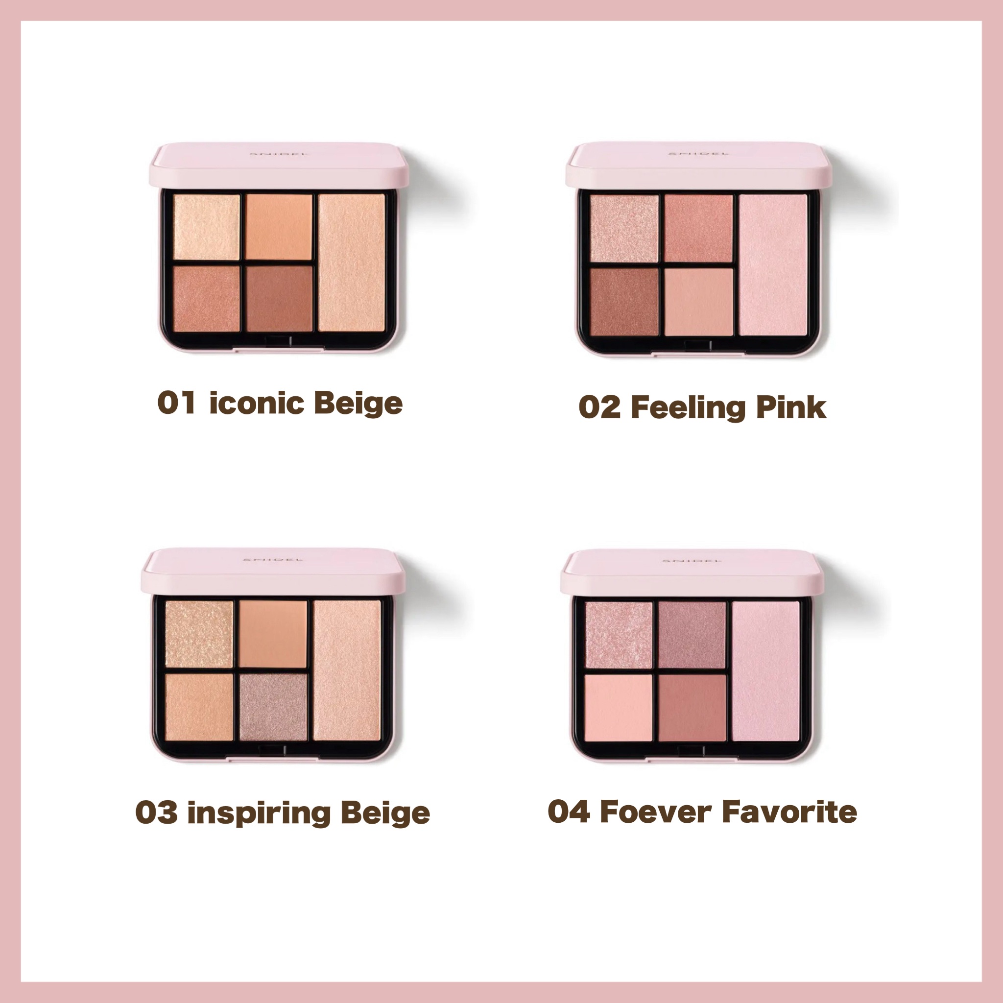 フェイススタイリスト n/SNIDEL BEAUTY/アイシャドウパレットを使ったクチコミ（2枚目）