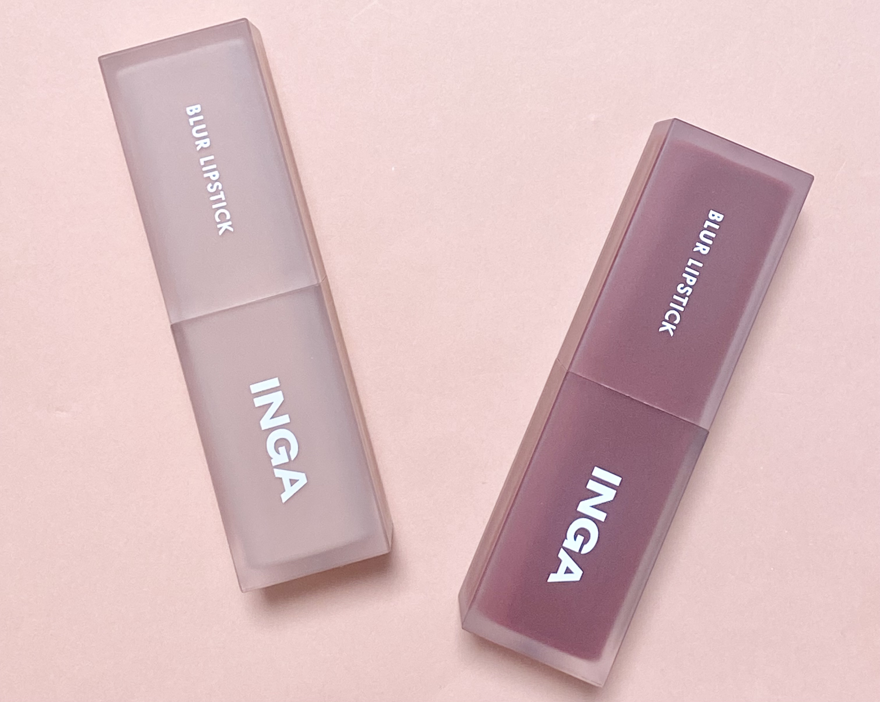 パウダーブラー リップスティック/INGA/口紅を使ったクチコミ（2枚目）