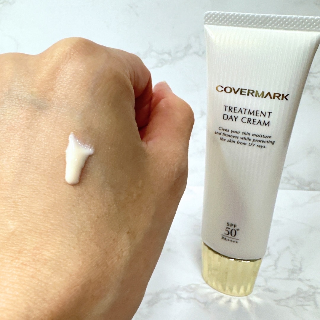 トリートメント デイ クリーム/COVERMARK/日焼け止めクリームを使ったクチコミ（2枚目）