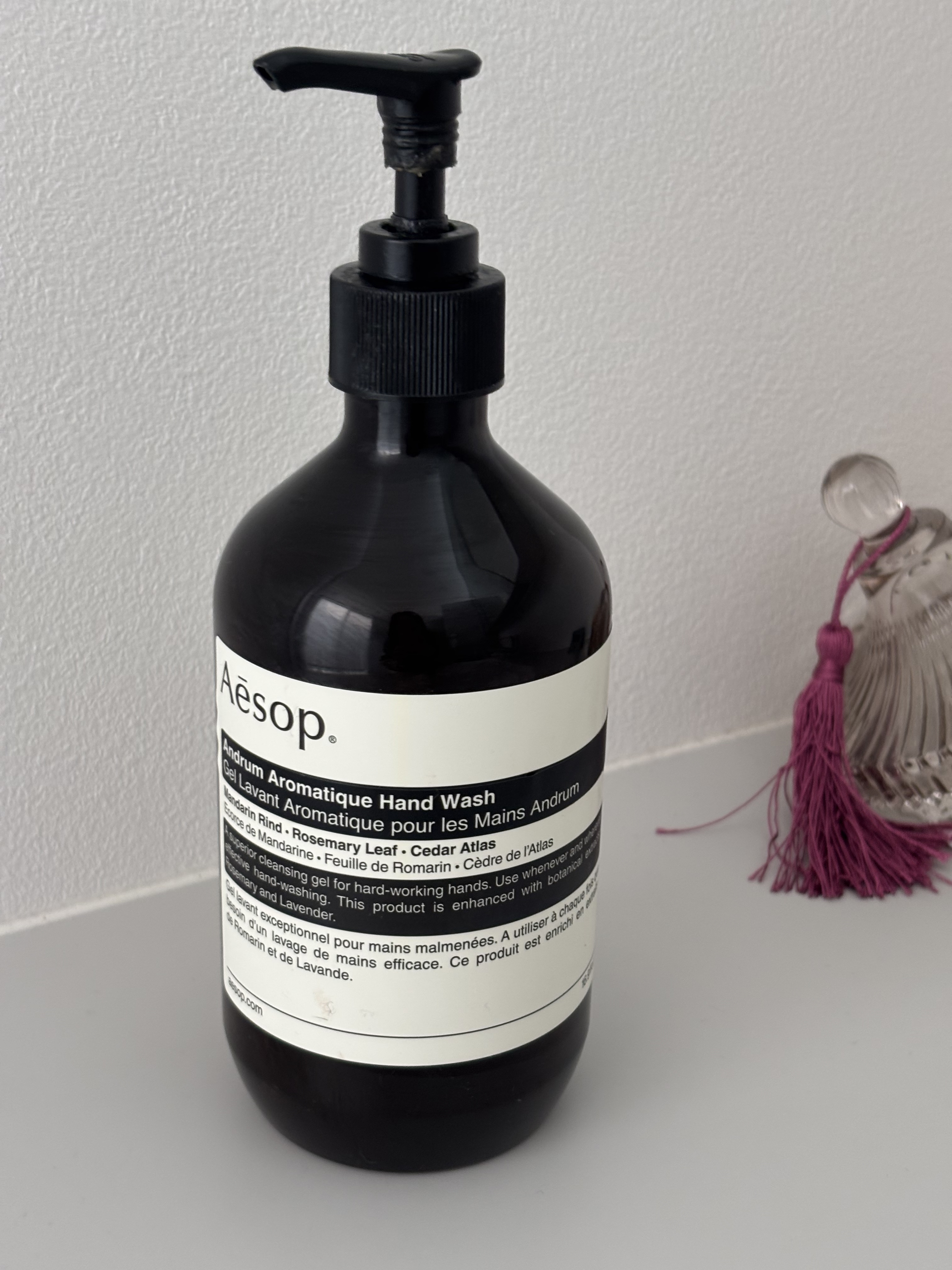 アンドラム アロマティック ハンドウォッシュ/Aesop/ハンドソープを使ったクチコミ（1枚目）