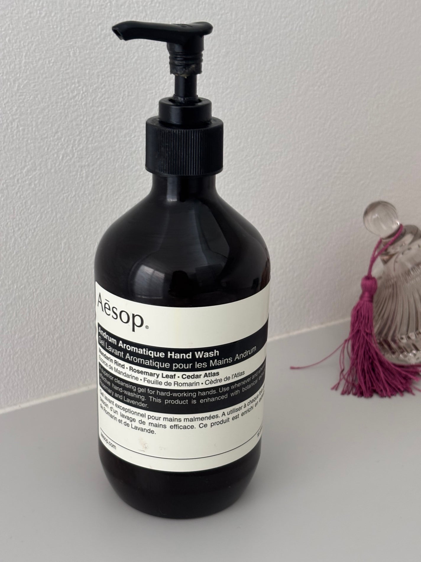 アンドラム アロマティック ハンドウォッシュ/Aesop/ハンドソープを使ったクチコミ(1枚目)