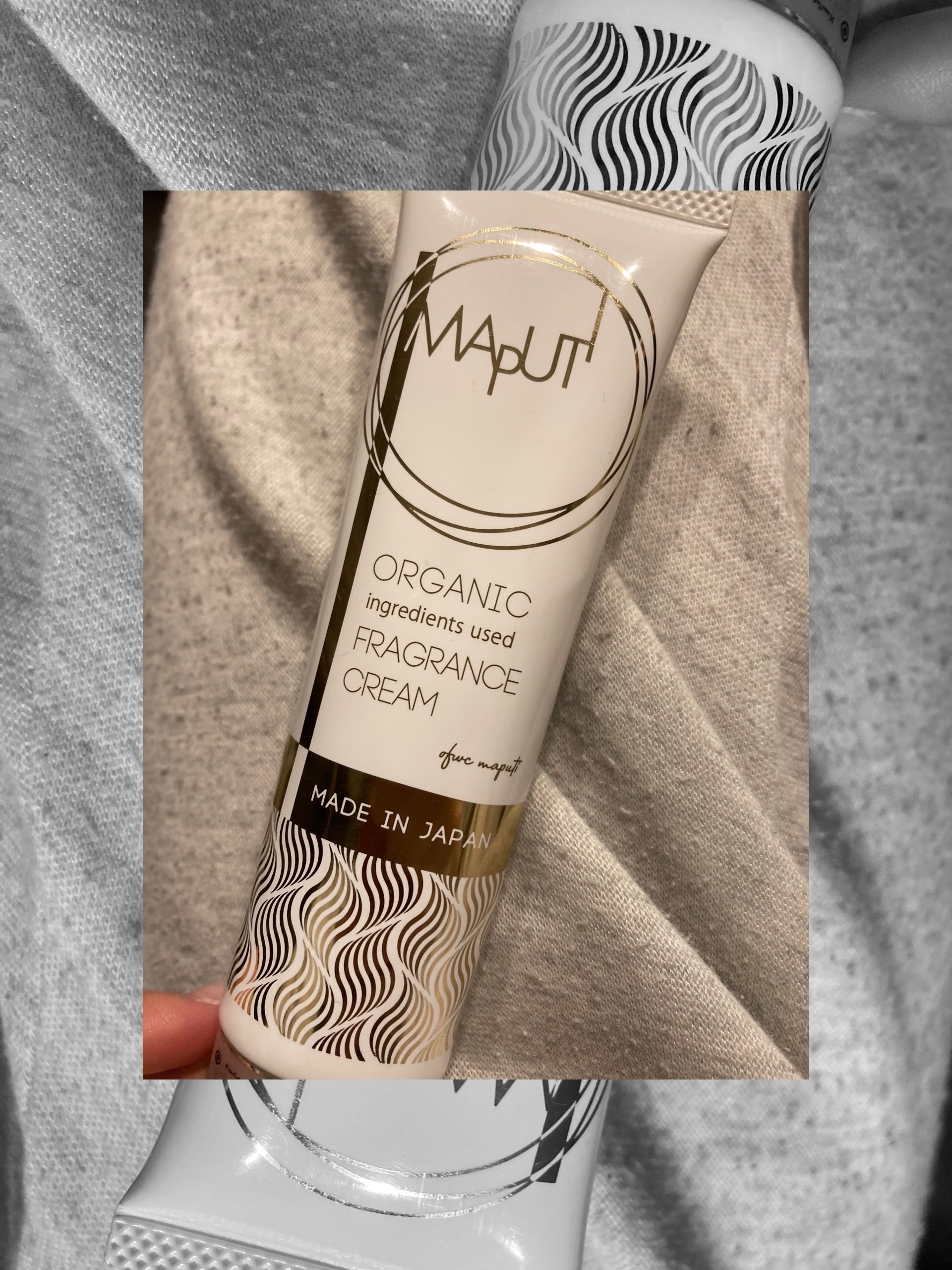 オーガニックフレグランスバストクリーム MAPUTI/MAPUTI/バストケア・ヒップケアを使ったクチコミ（1枚目）