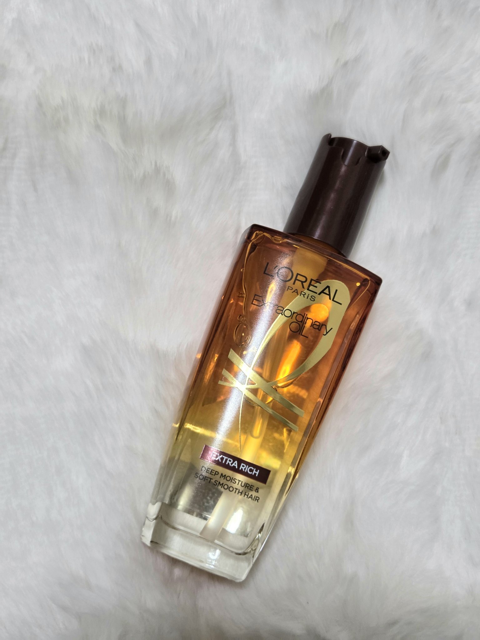 エルセーヴ エクストラオーディナリーオイル エクストラリッチ フィニッシュ/ロレアル パリ/ヘアオイルを使ったクチコミ（3枚目）