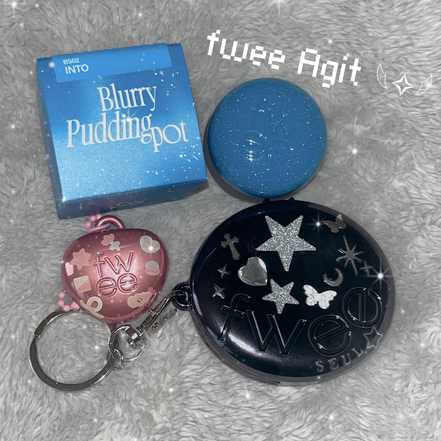 リップアンドチーク ブラーリープリンポット/fwee/口紅を使ったクチコミ(1枚目)