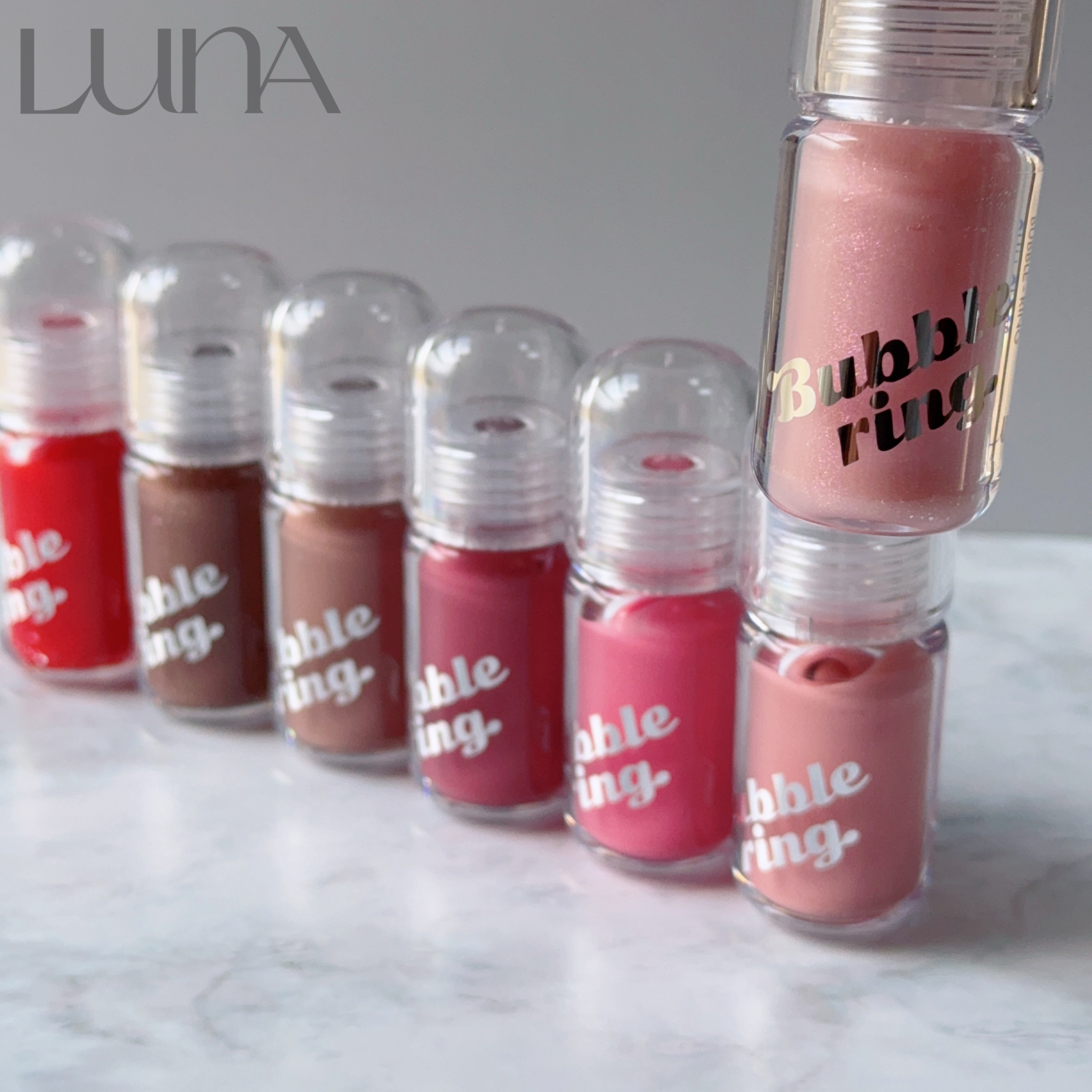 ロングラスティング バブルリングガムグロス/LUNA/リップグロスを使ったクチコミ（1枚目）