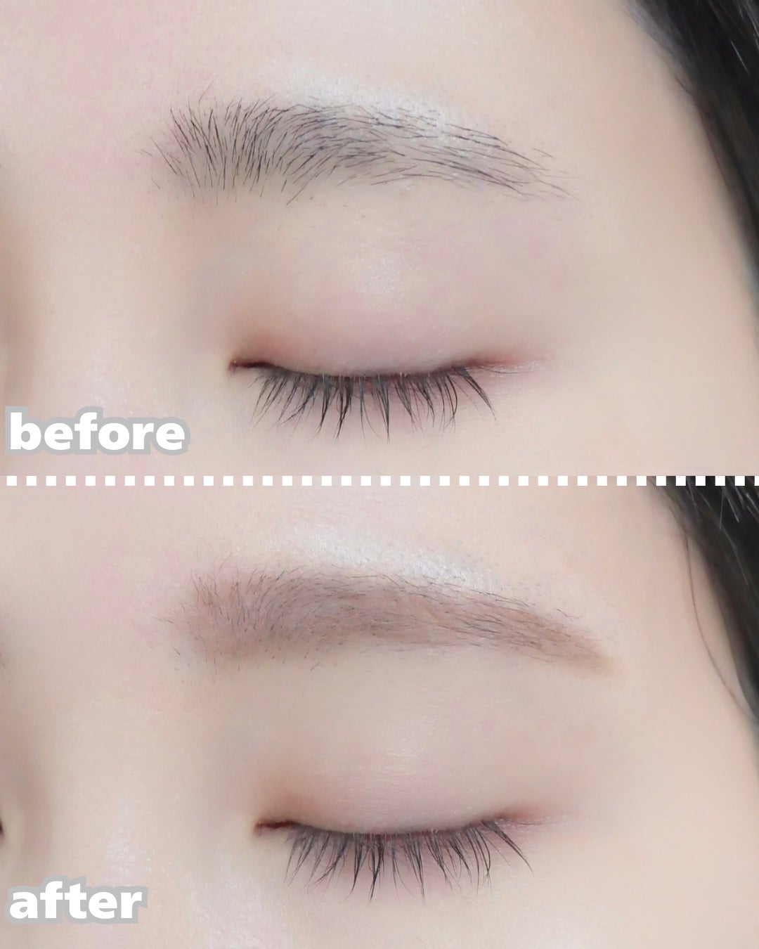 ハンオールブロウカラ/rom&nd/眉マスカラを使ったクチコミ(5枚目)