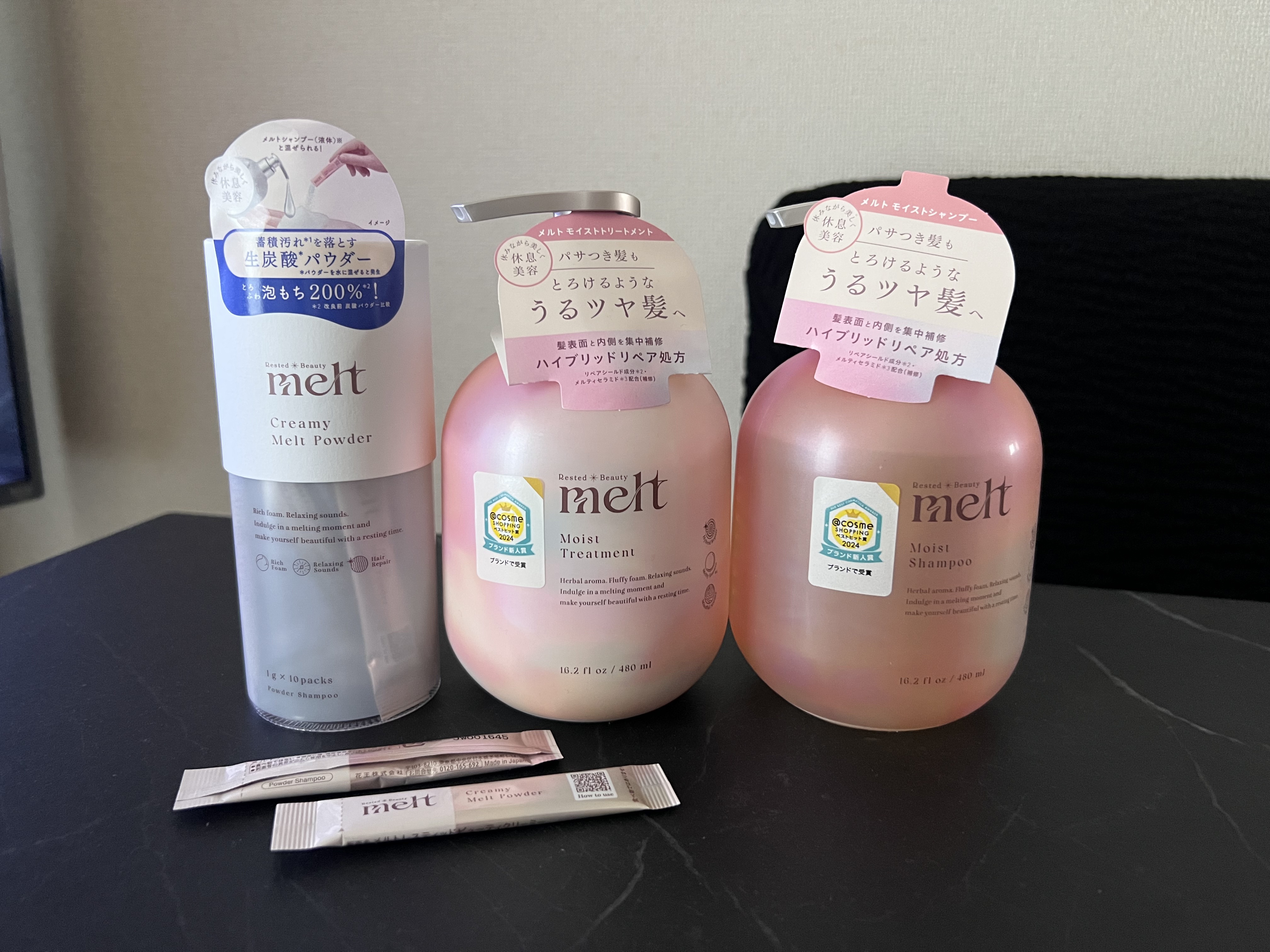 クリーミーメルトパウダー/melt/市販シャンプーを使ったクチコミ（1枚目）