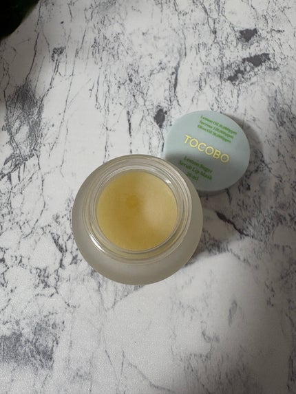 レモンシュガースクラブリップマスク/TOCOBO/リップスクラブを使ったクチコミ(3枚目)