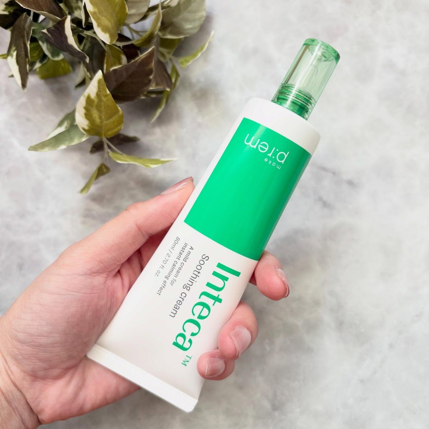 インテカ スージングクリーム/make prem/フェイスクリームを使ったクチコミ(2枚目)