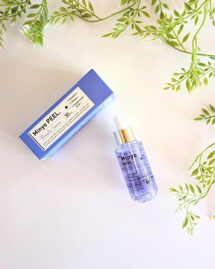 かなみ@フォロバ on LIPS 「MinyoPEEL.(ミニョピール)きれいな青紫色が印象的な導..」(5枚目)