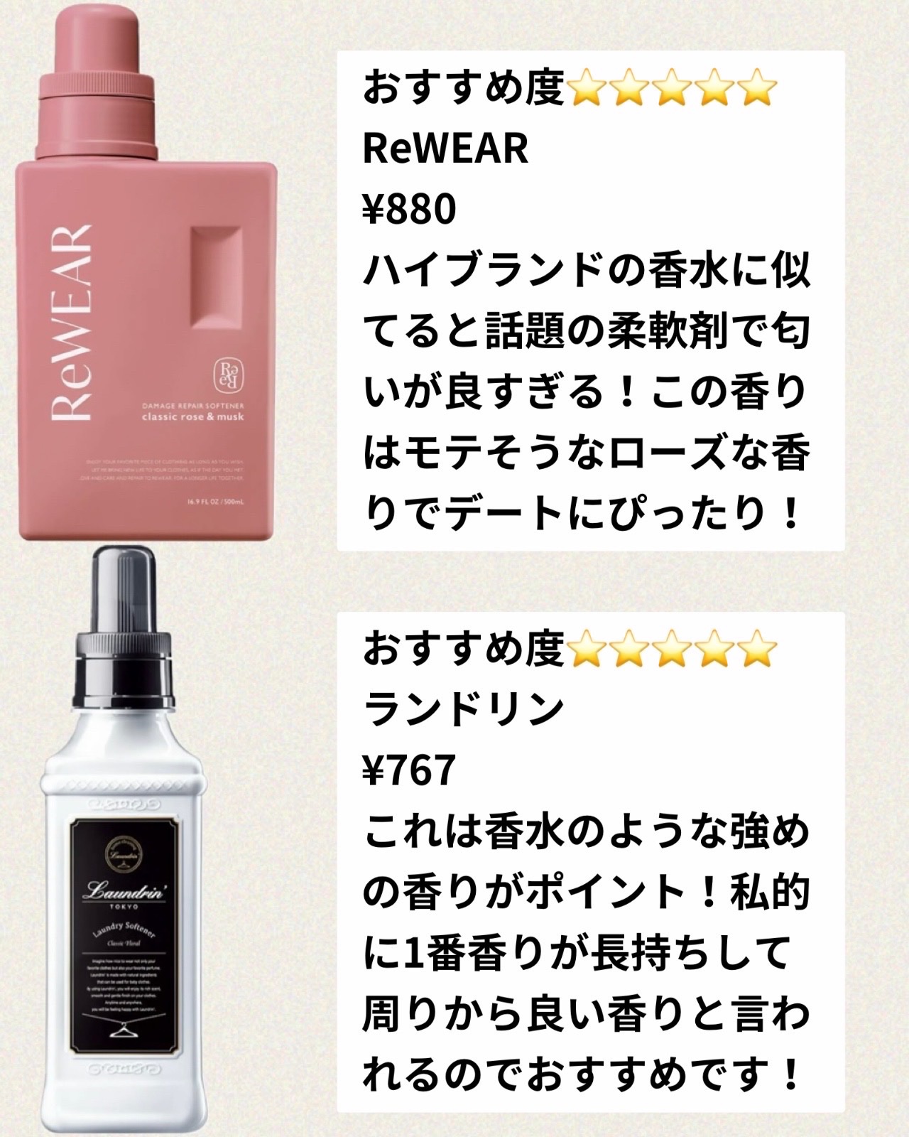 柔軟剤 クラシックフローラル/ランドリン/柔軟剤を使ったクチコミ（3枚目）