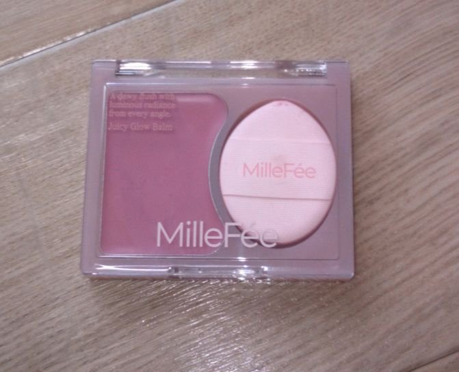 ジューシーグロウバーム/MilleFée/ジェル・クリームチークを使ったクチコミ（1枚目）