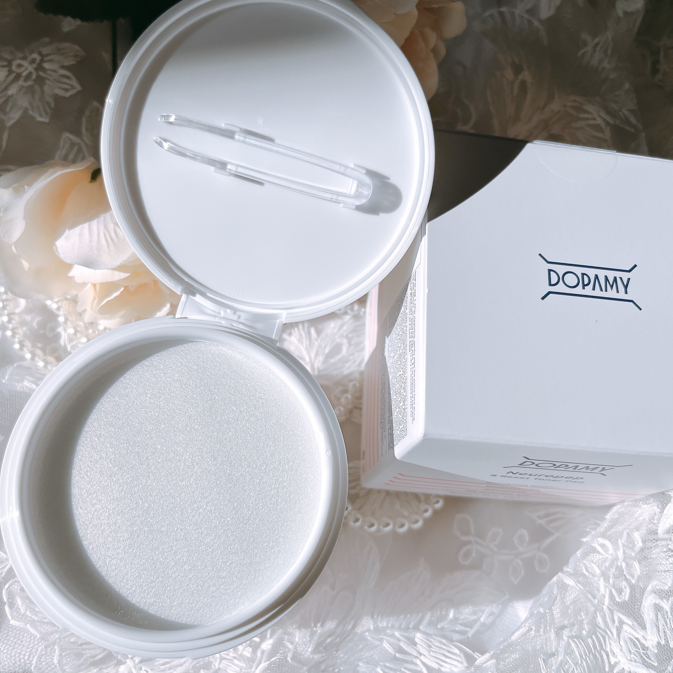 DOPAMY Neuropep 8 Reset Toner Padのクチコミ「𓈒𓏸┈┈┈┈┈┈✾┈┈┈┈┈┈𓏸𓈒
⁡
DOPAMY（ドパミー）　
Neuropep 8 Re.....」（3枚目）