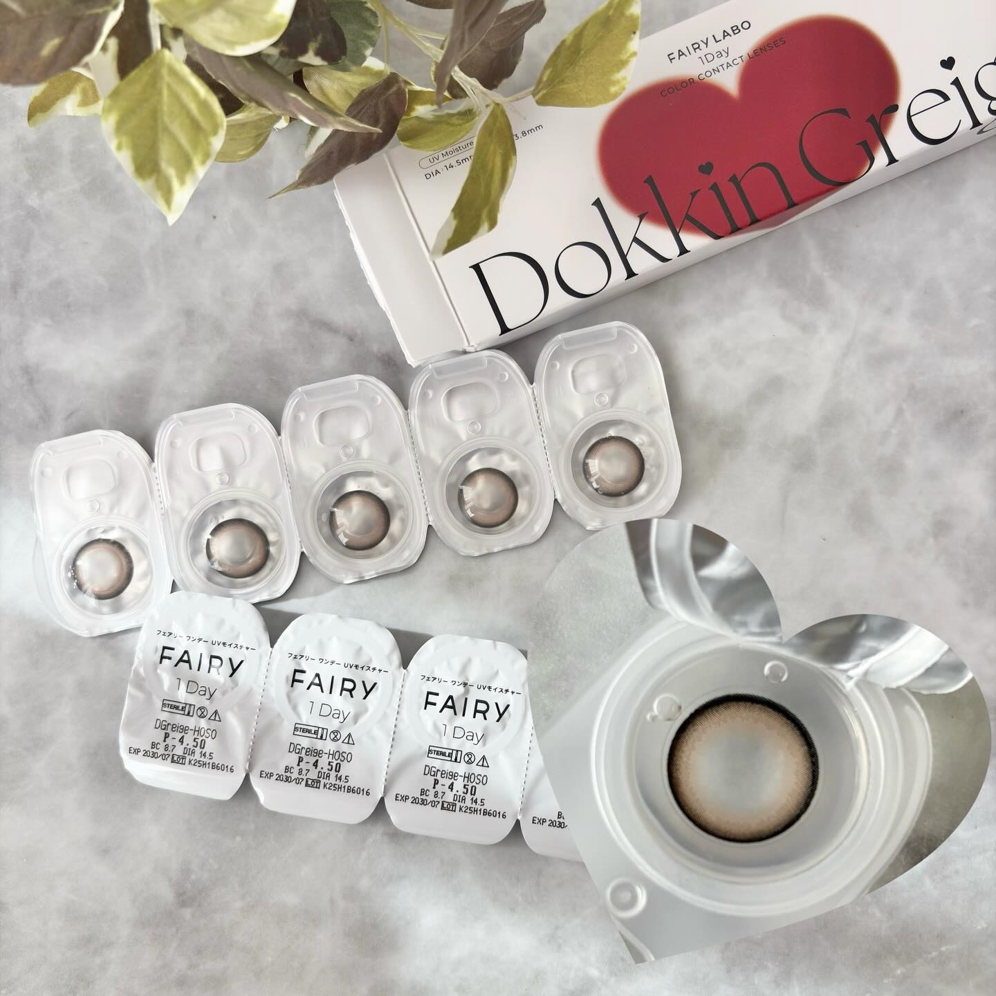 FAIRY LABO Dokkin Greige HOSOのクチコミ「．

FAIRY LABO ドッキングレージュ

色素薄めのグレージュカラーのレンズに
こっく.....」（2枚目）