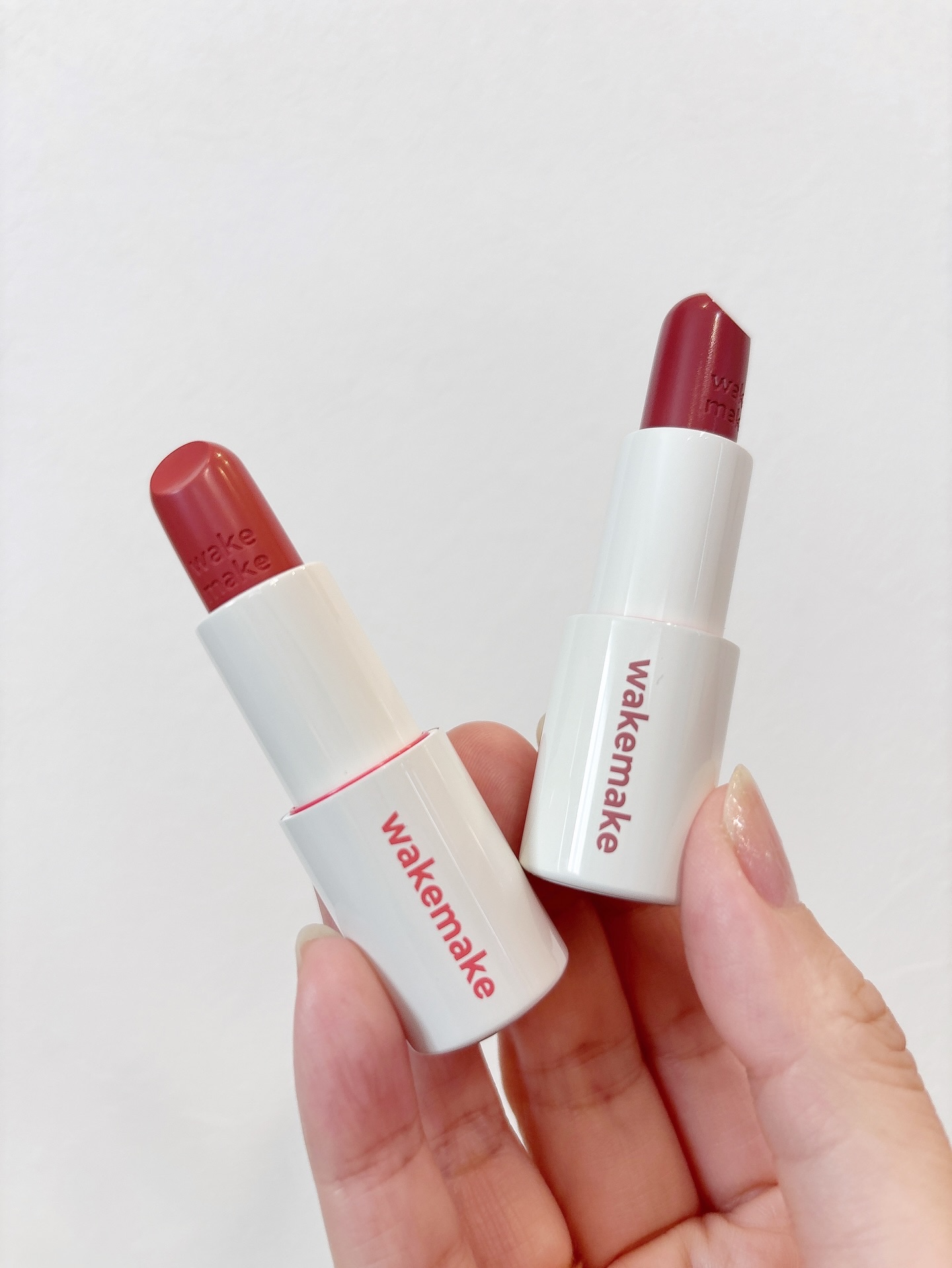 ヘルシーグロウバームスティック/wakemake/口紅を使ったクチコミ（2枚目）