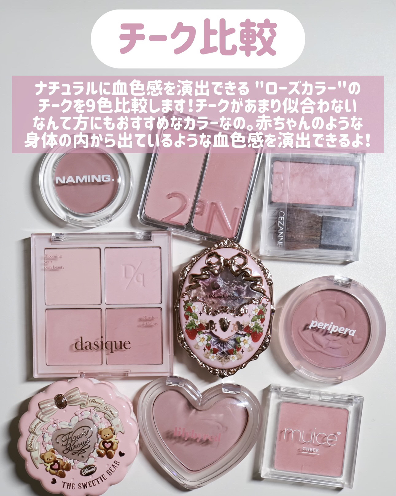 ピュア ブラッシュド サンシャイン チーク/PERIPERA/パウダーチークを使ったクチコミ（2枚目）