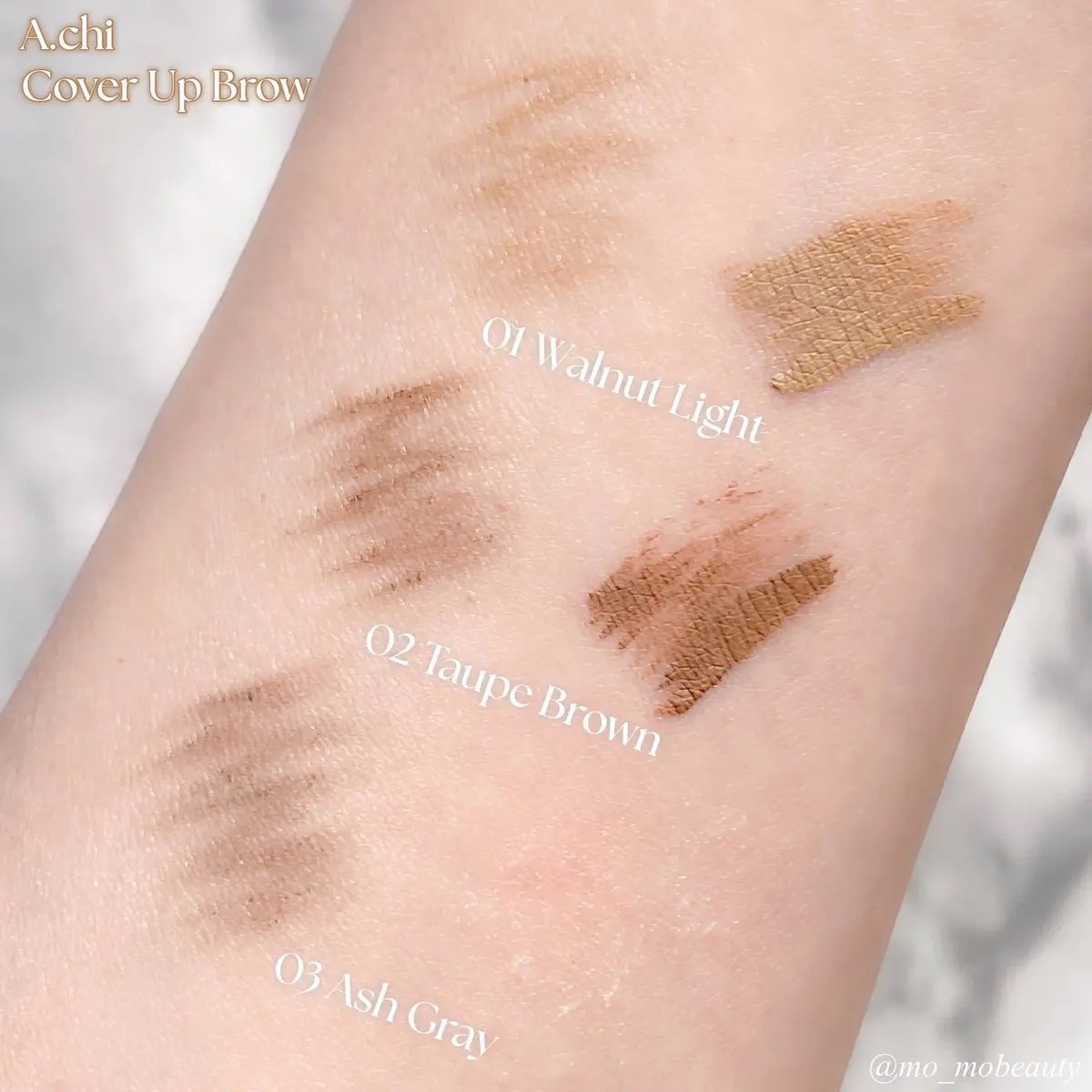 カバーアップブロウ/A.chi/アイブロウペンシルを使ったクチコミ（3枚目）