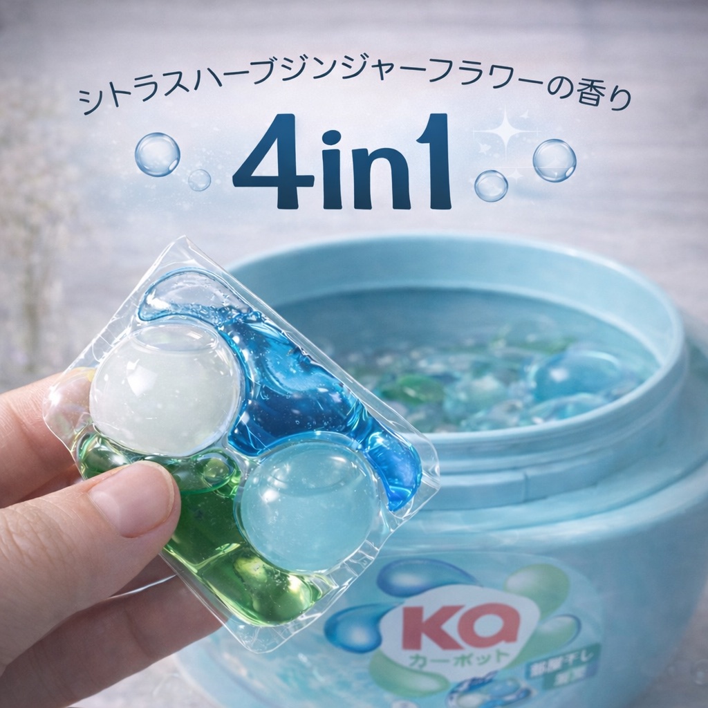 カーポッド 部屋干しEX/王子製薬/洗濯洗剤を使ったクチコミ（3枚目）