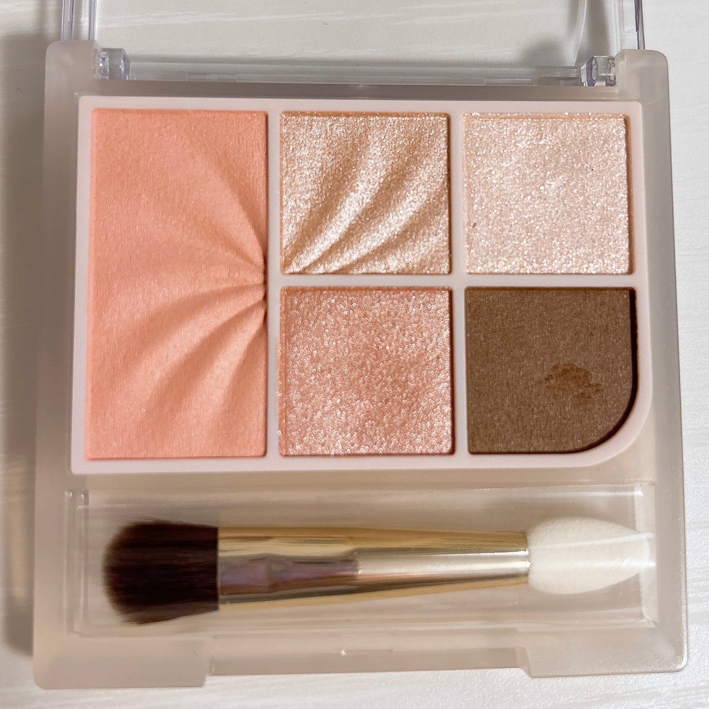 フェイスアイパレット/CEZANNE/アイシャドウを使ったクチコミ(3枚目)