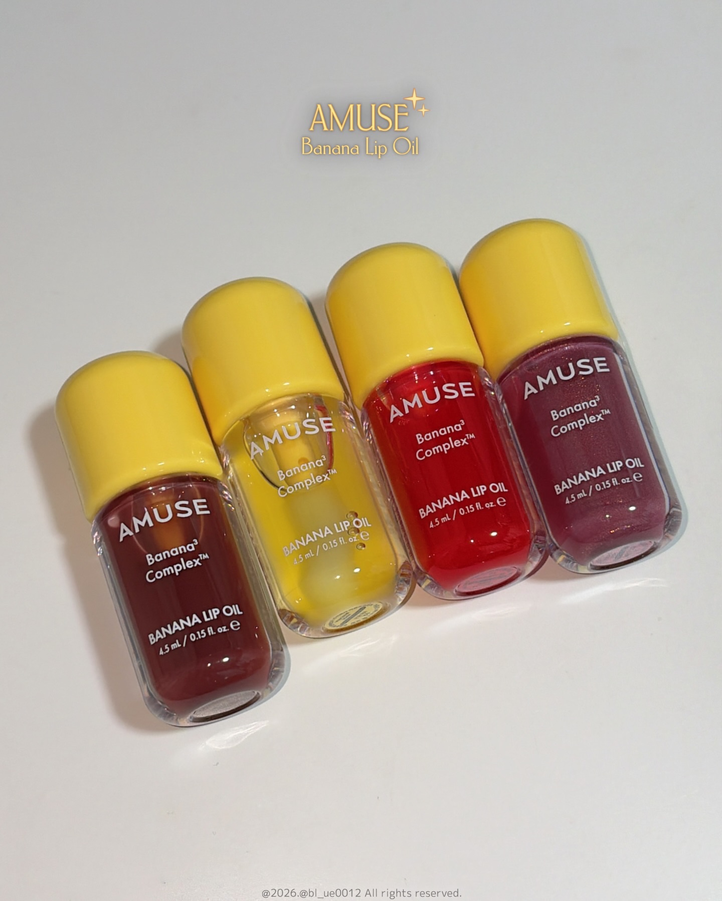 バナナリップオイル/AMUSE/リップオイルを使ったクチコミ（2枚目）