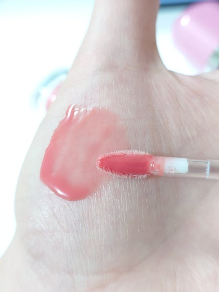 ジェルフィットグロス/AMUSE/リップグロスを使ったクチコミ(2枚目)