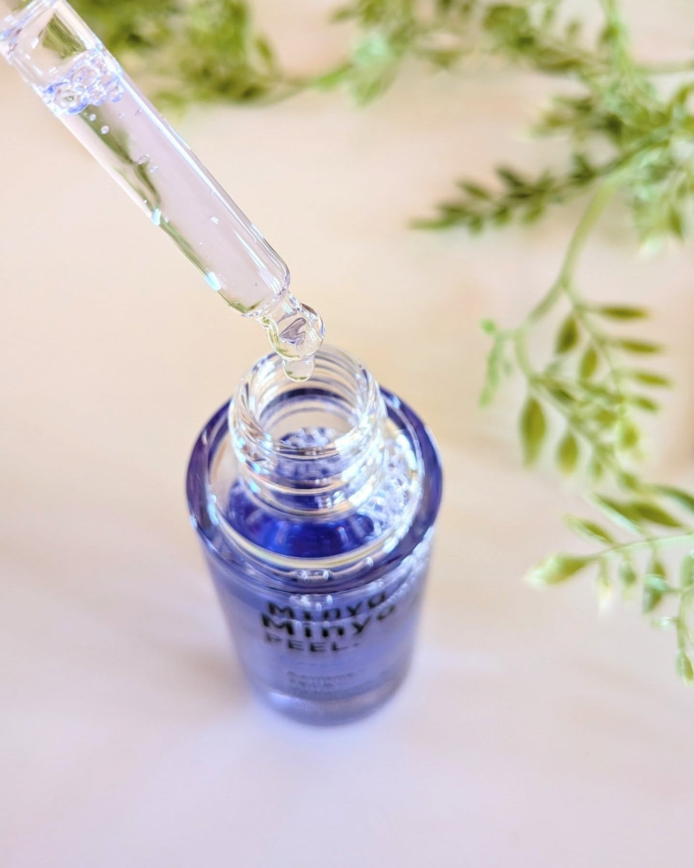 かなみ@フォロバ on LIPS 「MinyoPEEL.(ミニョピール)きれいな青紫色が印象的な導..」(2枚目)