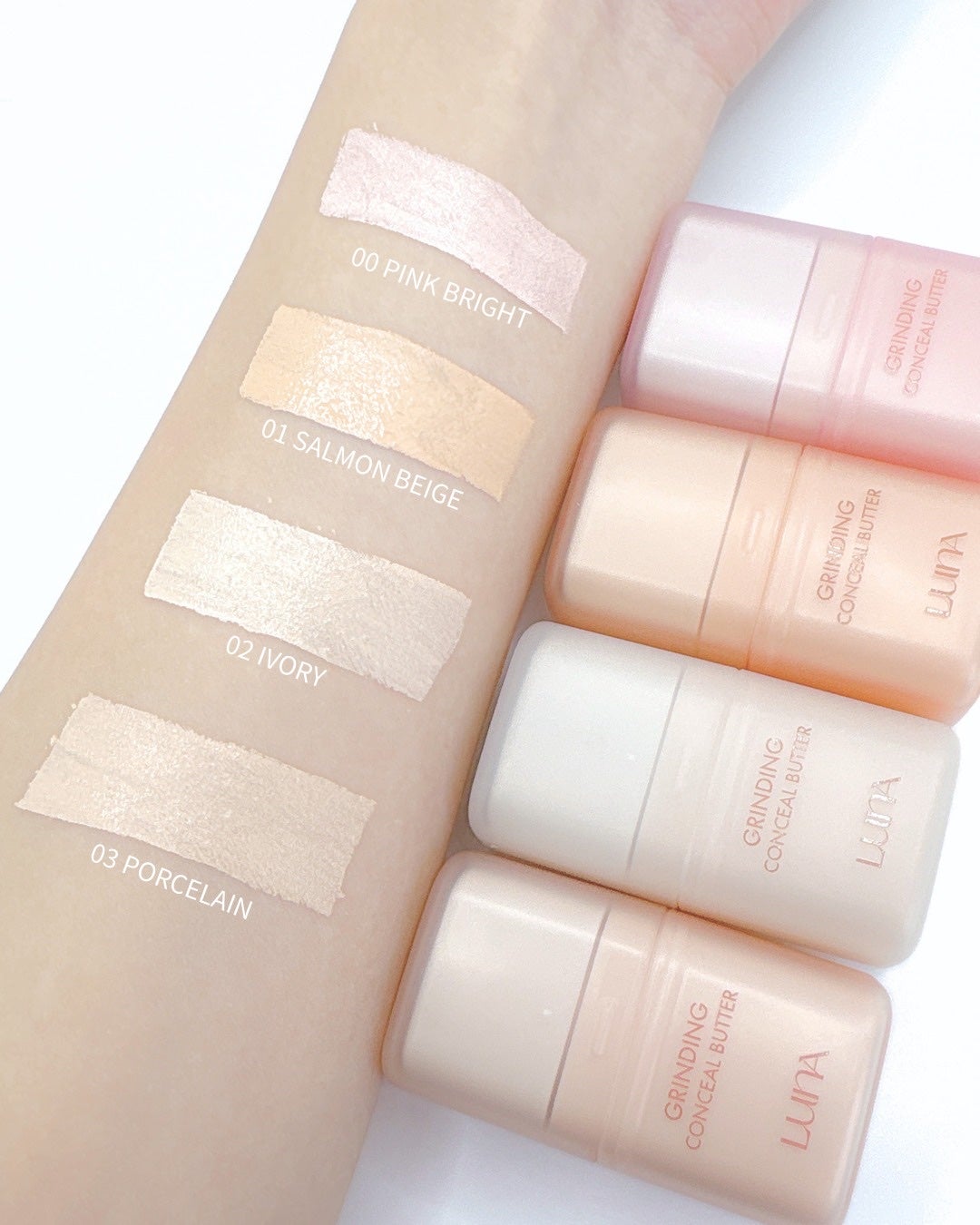 グラインディングコンシールバター/LUNA/クリームコンシーラーを使ったクチコミ(4枚目)