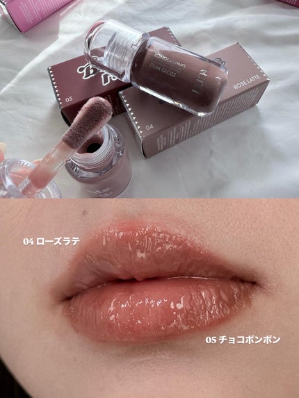 ロングラスティング バブルリングガムグロス/LUNA/リップグロスを使ったクチコミ(5枚目)