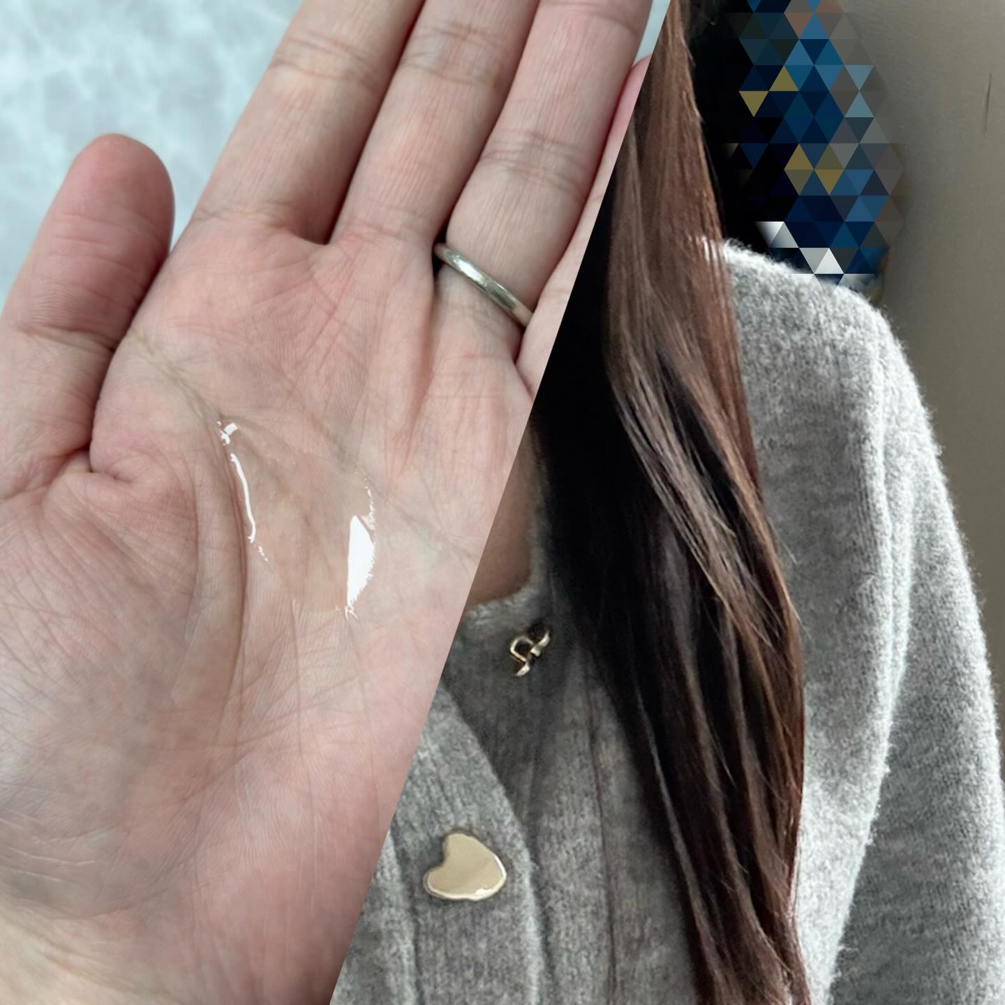 ミルクプロテインインテンシブヘアオイル/odiD/ヘアオイルを使ったクチコミ（3枚目）