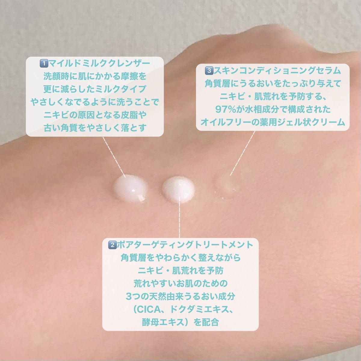 プロアクティブ プロアクティブ プラス トライアルセット（14日分サイズ）のクチコミ「🏷️PR

＼ニキビのお悩みに／
プロアクティブ 14日間トライアルセット

✔お肌に合うか不.....」（2枚目）