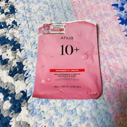 ナイアシン10アルブチンセラムマスク/Anua/シートマスク・パックを使ったクチコミ(2枚目)