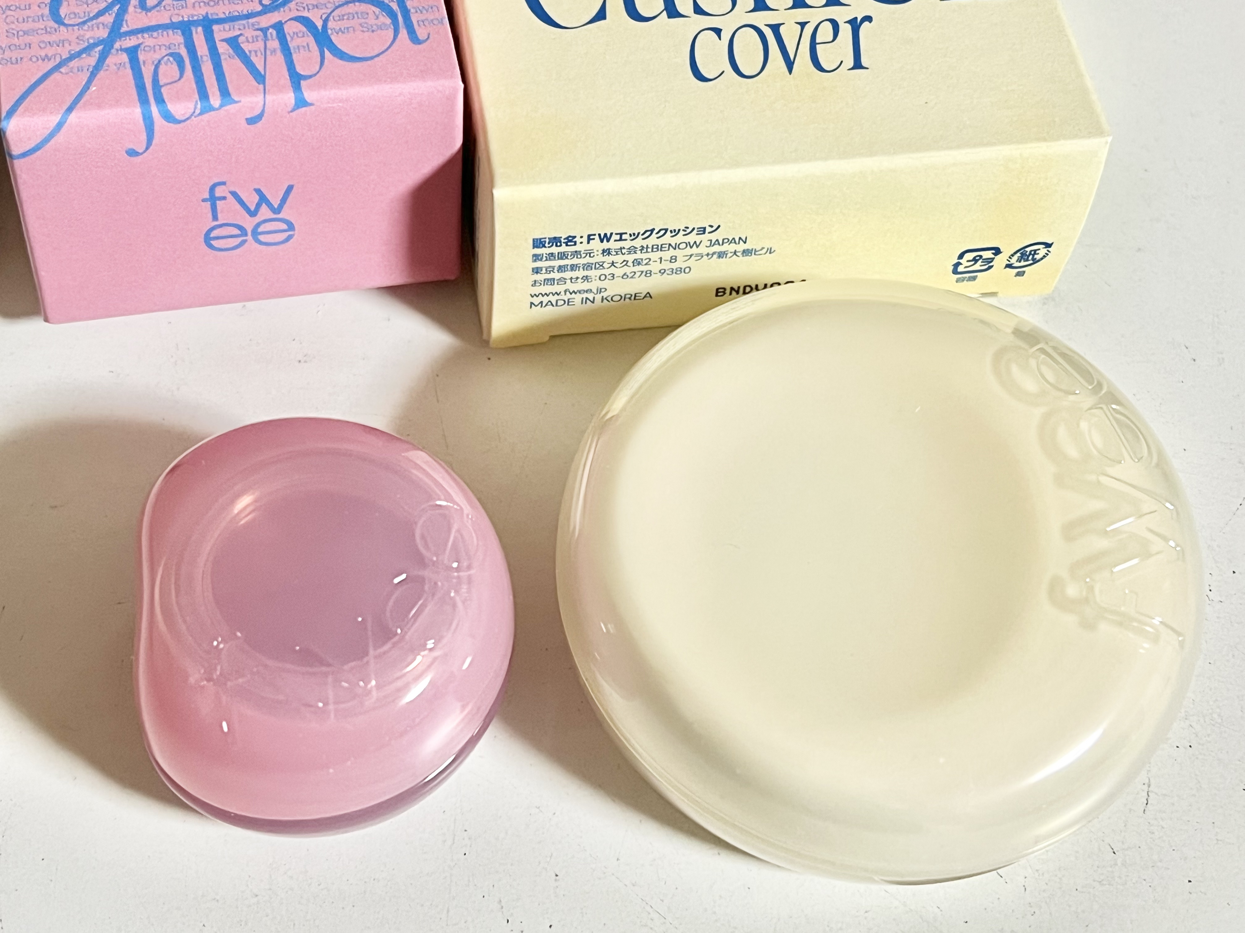 フィー クッションエッグフィットカバー/fwee/クッションファンデーションを使ったクチコミ（2枚目）