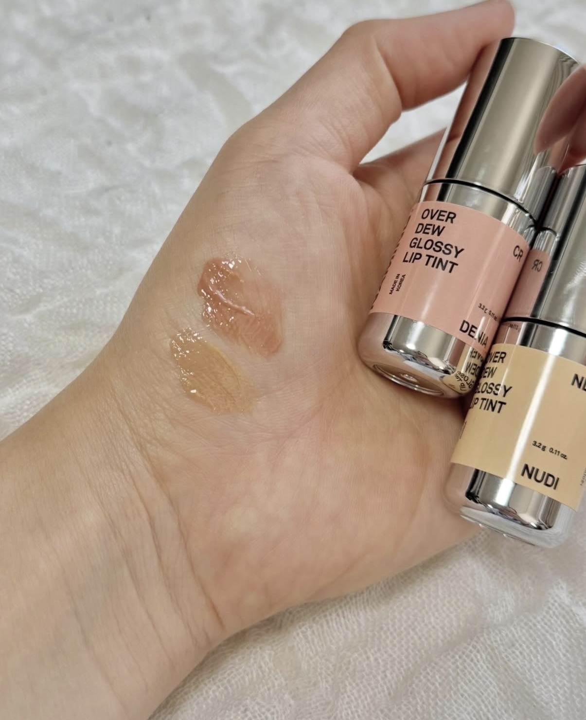 NAMING. オーバーデューグロッシーリップティントのクチコミ「⁡
🫦▪️◾️◼️🔲
⁡
　  NAMING.
⁡
🔳◻️◽️▫️👄
⁡
⁡
OVER DEW.....」（3枚目）