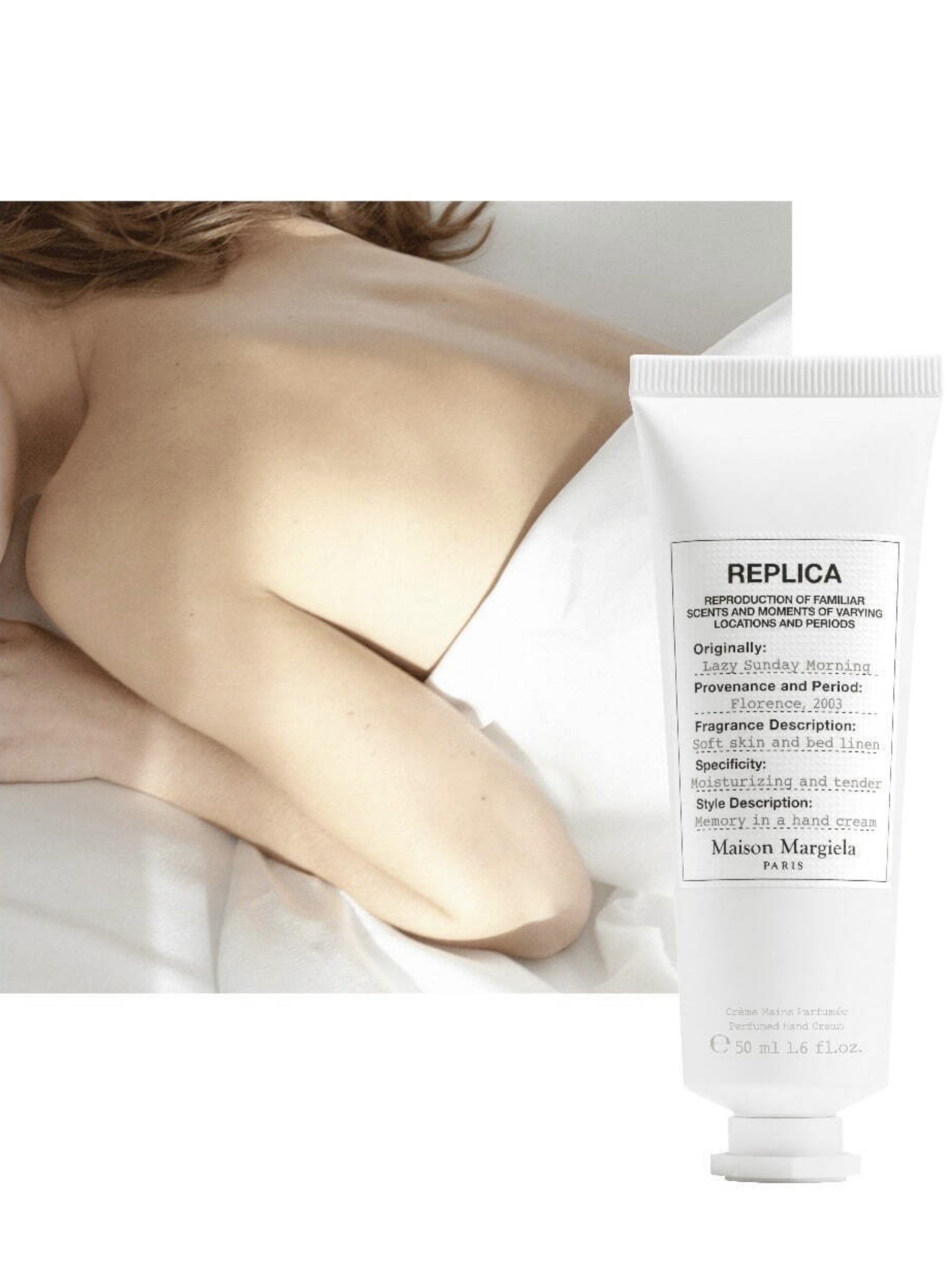 ˗ˋ 𝐌𝐚𝐢𝐬𝐨𝐧 𝐌𝐚𝐫𝐠𝐢𝐞𝐥𝐚 𝐅𝐫𝐚𝐠𝐫𝐚𝐧𝐜𝐞𝐬 ˊ˗
メゾン マルジェラ フレグランス

レプリカ ハンドクリーム  (50mL)
LAZY SUNDAY MORNING
#レイジ