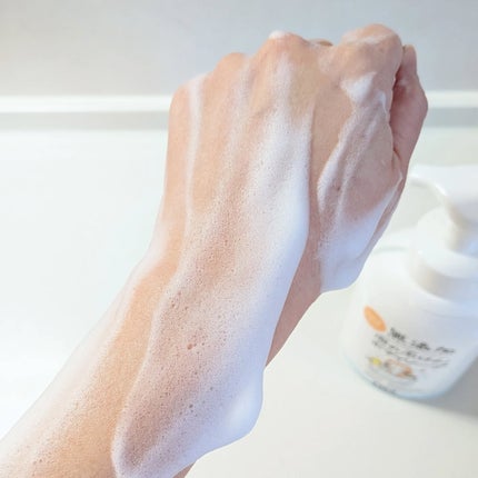 無添加生活 無添加泡の石けんボディソープ/マックス/ボディソープを使ったクチコミ(2枚目)