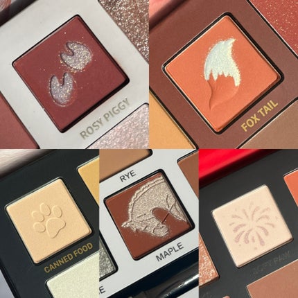 エクスプローラ12色 動物アイシャドウパレット/PERFECT DIARY/アイシャドウパレットを使ったクチコミ(8枚目)