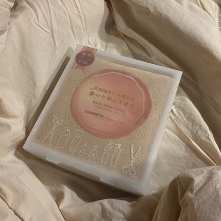 ヘアドライマイクロファイバータオル/ハホニコハッピーライフ/ヘアケアグッズを使ったクチコミ(2枚目)