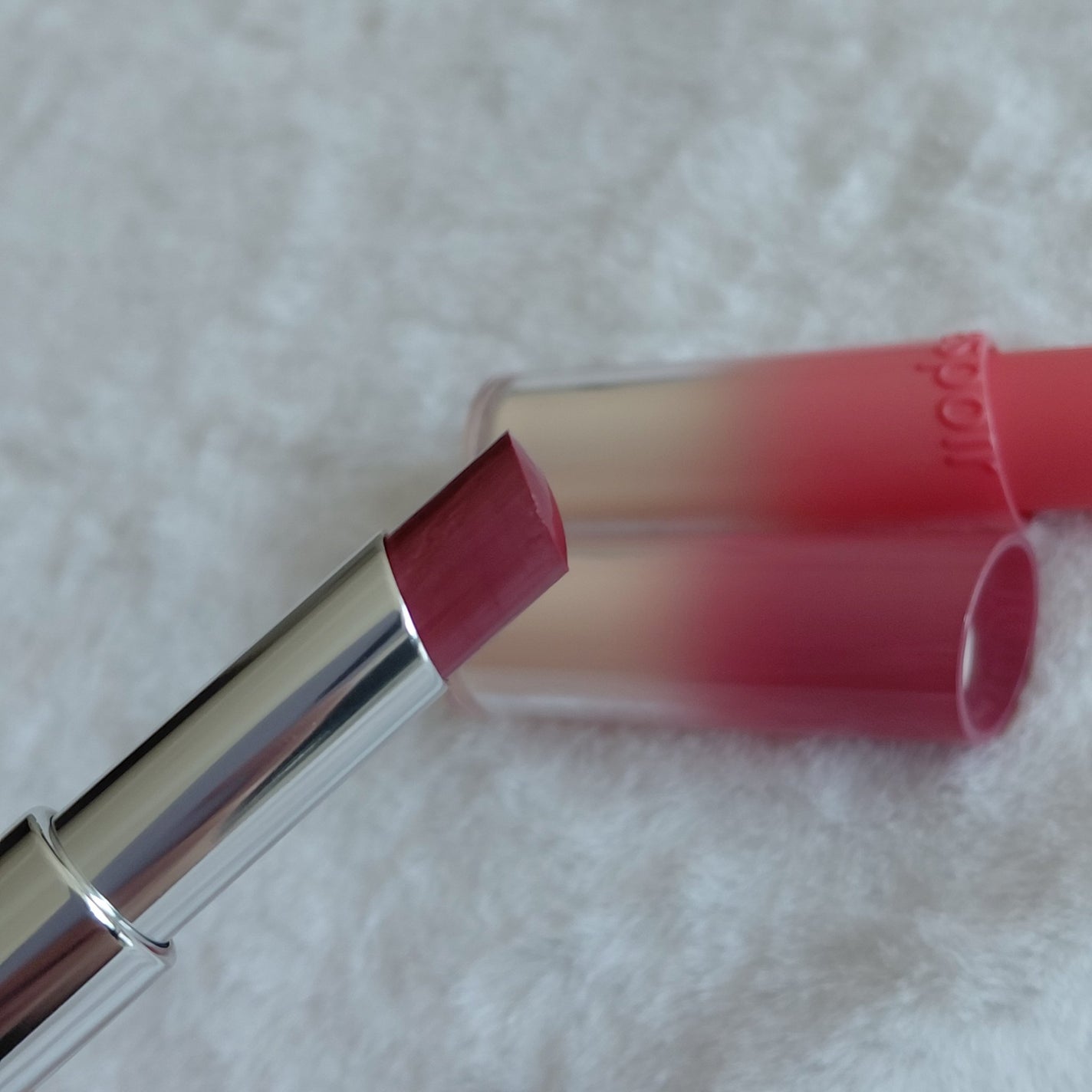 ノーウェアリップスティックバーミンググロー/espoir/口紅を使ったクチコミ(3枚目)