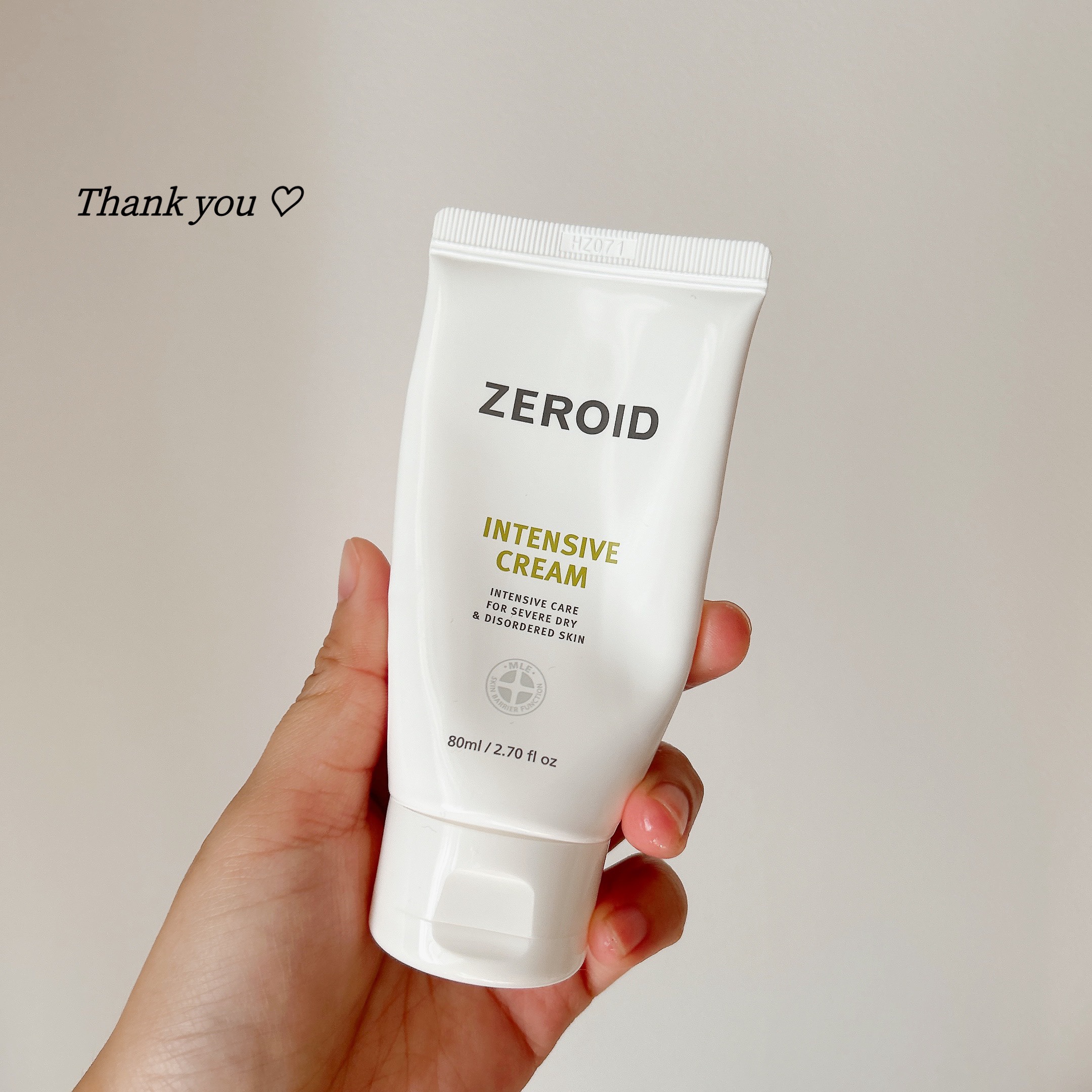 インテンシブクリーム/ZEROID/フェイスクリームを使ったクチコミ（1枚目）