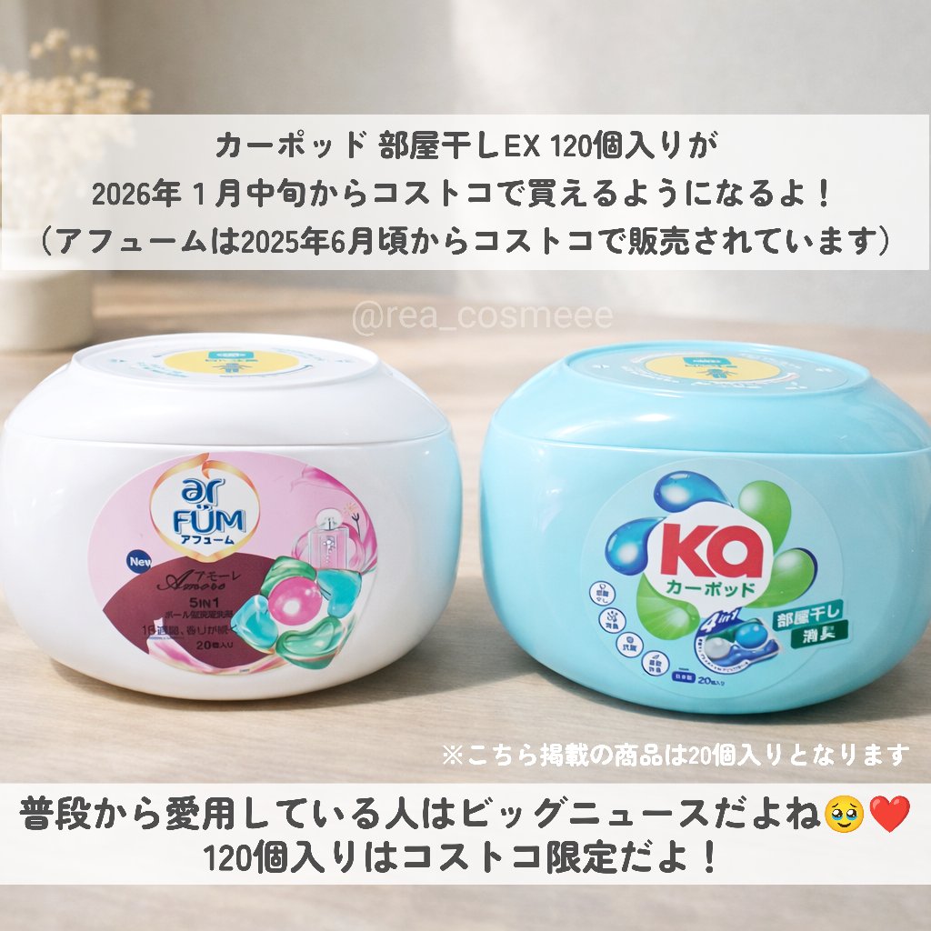 5in1洗濯洗剤/arFUM/洗濯洗剤を使ったクチコミ（3枚目）