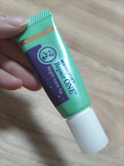 メンソレータム メンソレータム リペアワン ナイトケアリップのクチコミ「メンソレータム リペアワン ナイトケアリップ
アットコスメショッピングで購入しました。リピート.....」(1枚目)