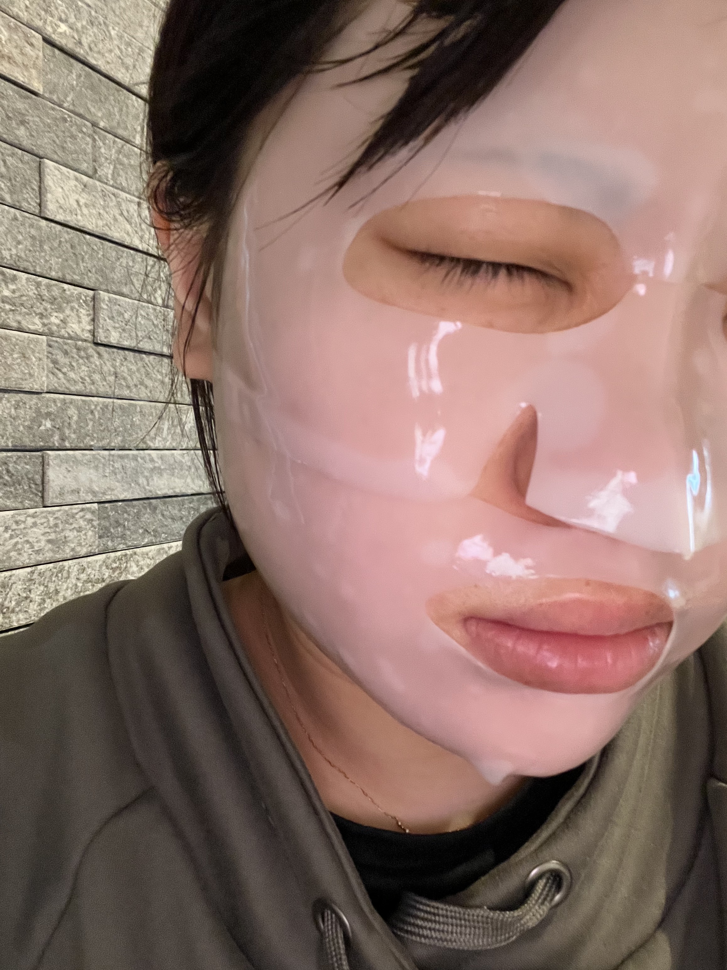 ブラックベリーPDRN リジュショット コラーゲンマスク/KindStep/シートマスク・パックを使ったクチコミ（3枚目）