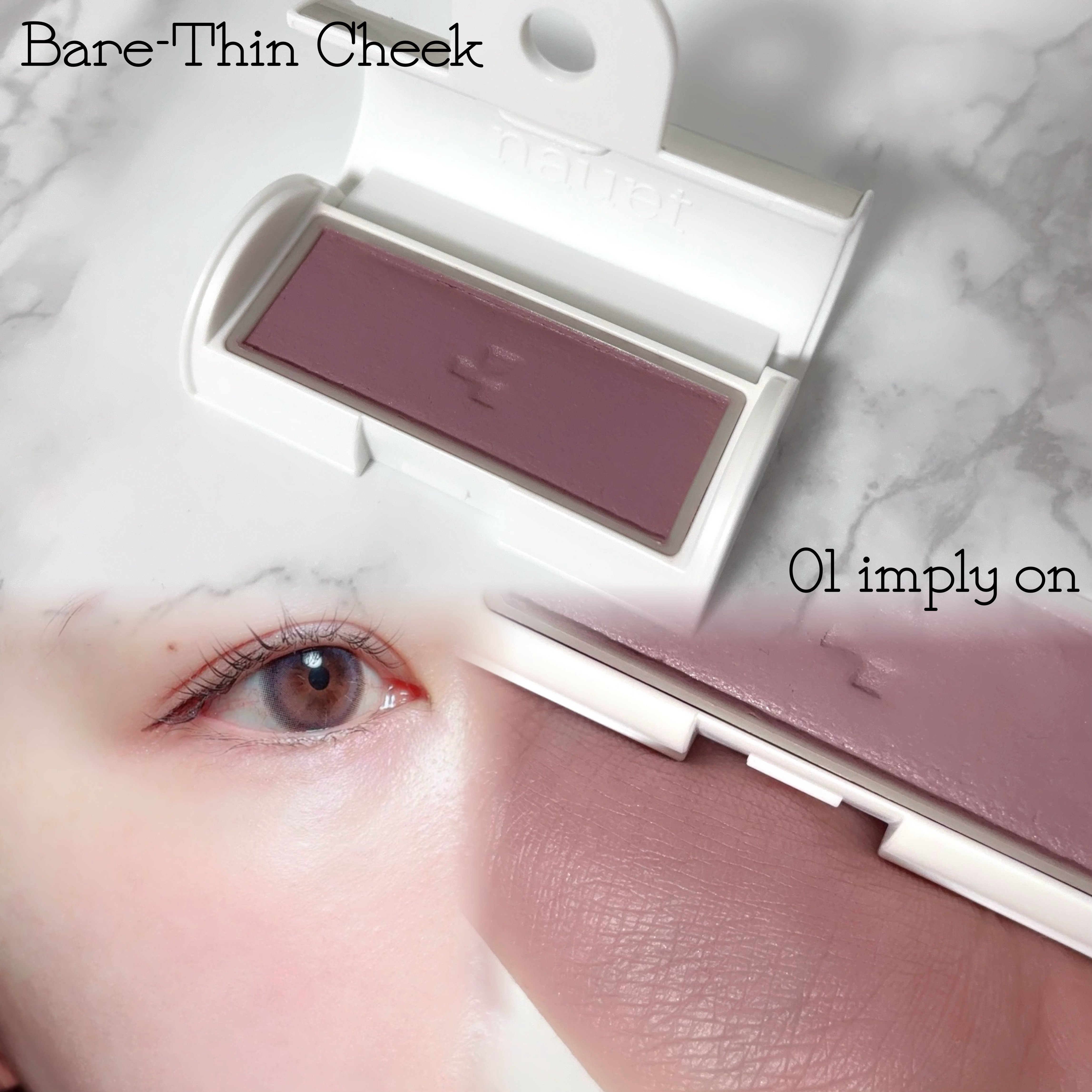 ベアシンスティック/nauet/口紅を使ったクチコミ（3枚目）